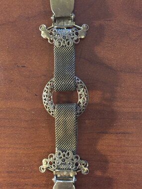 Vintage Mesh Cinch Clip/Bracelet